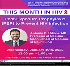 Post-Exposure Prophylaxis (PEP) to Prevent HIV Infection